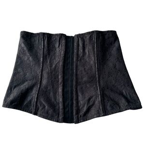 Curvation Black Corset Shapewear, 2XL